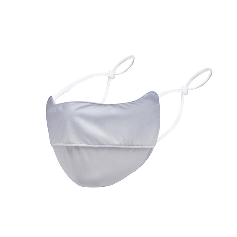 Picture of Mask Women's Sunscreen High Color Value UV Protection Summer Sunshade Breathable Full Face Eye Protection Angle Mask Ice Silk 3D Stereo