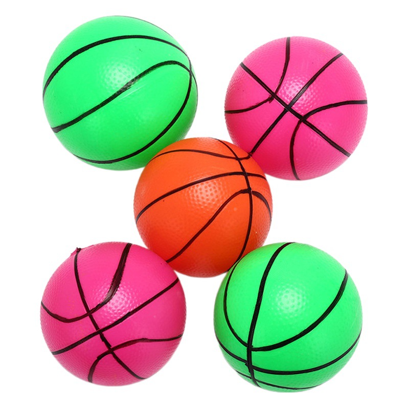 Luminous small basketball 15cm18cm fluorescent ball luminous toys basketball manufacturers direct large favorably