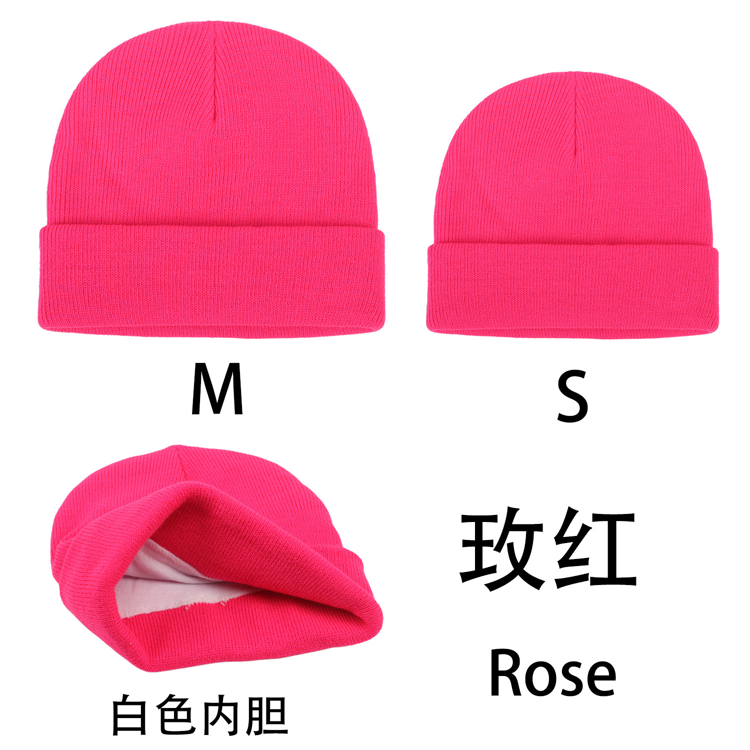 Picture of Factory direct in stock wholesale cross-border foreign trade explosions children adult autumn and winter knitted hat parent-child wool hat