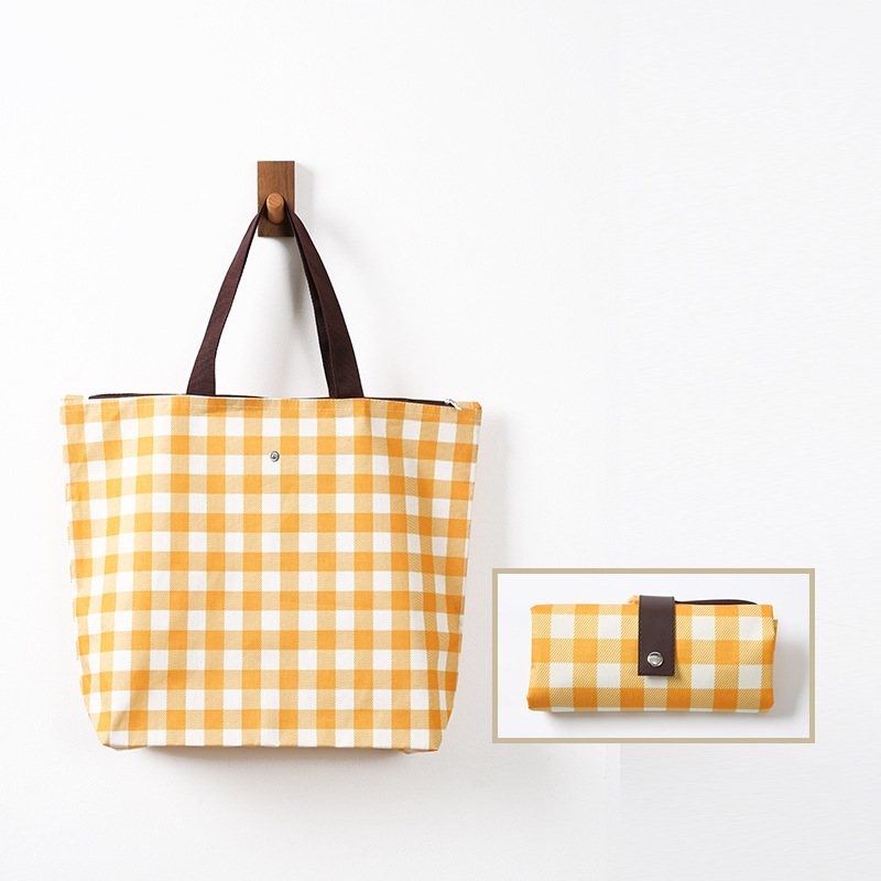 Picture of Oxford Cloth Foldableing Shopping Bag Satchel Shopping Bag Satchel Advertising Environmentally Friendly Foldableable Grocery Shopping Bag Customization