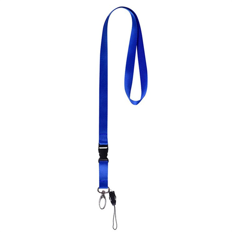 Picture of Cross-border ribbon polyester thermal transfer detachable certificate lanyard multi-color badge certificate lanyard printable logo