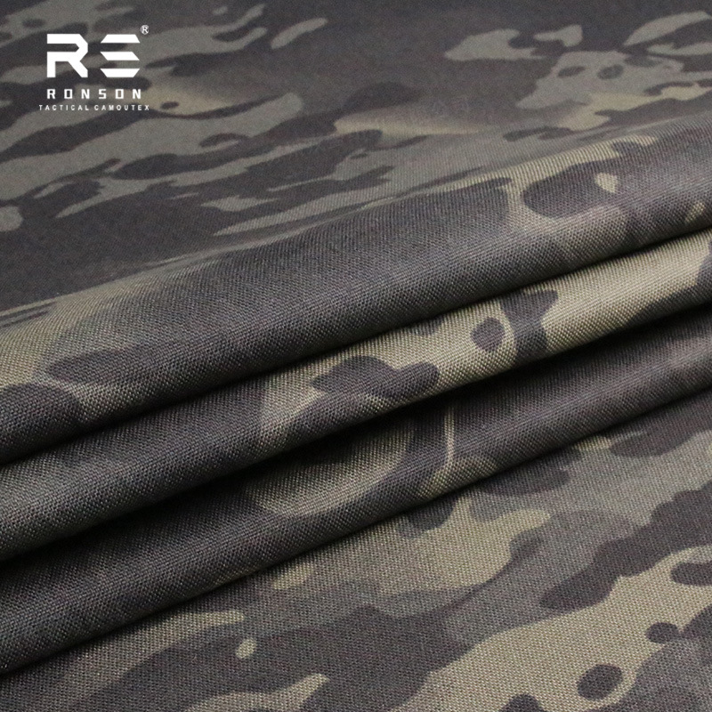 Picture of Mcbk Dark Night Cp Camouflage 500D Nylon X-Pac Composite Diamond Fabric Waterproof Outdoor Lightweight Fabric