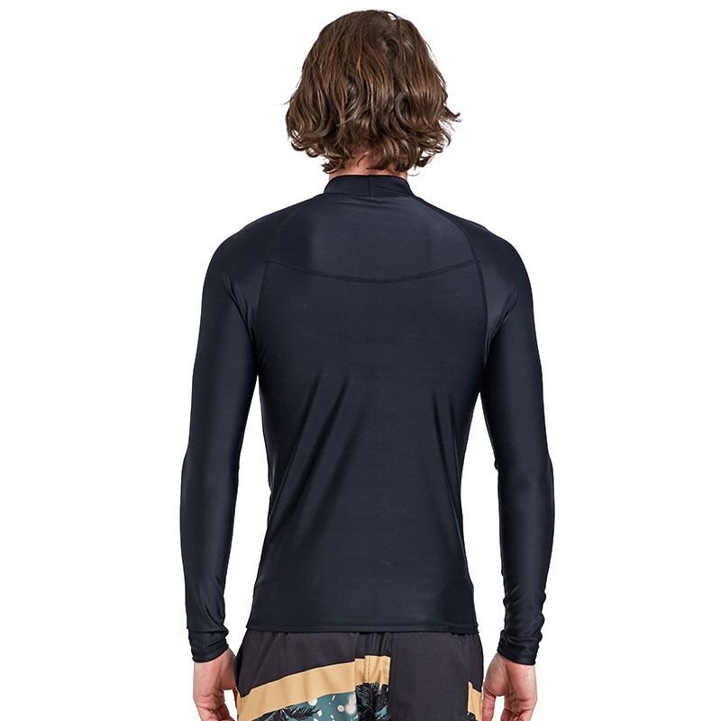 Picture of Sharbat men's long-sleeved diving suit sun protection swimsuit quick-drying jellyfish suit top snorkeling slim diving swimsuit