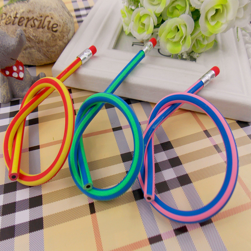Picture of Folding Continuous Pencil Writing Continuous Soft Pencil New Strange Bendable Toy Pen Creative Deformation Pen Stationery Award Gift