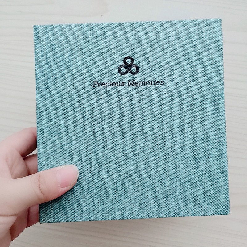 Picture of Wholesale plain cotton linen loose-leaf PP photo album photo album movie ticket storage postcard 3 inch 5 inch