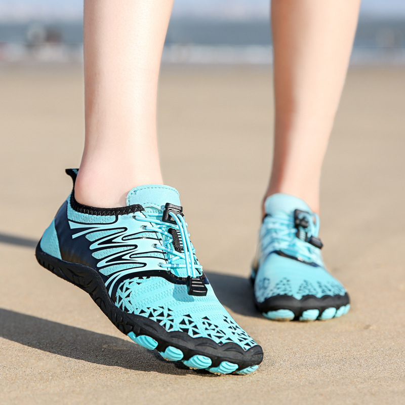 Picture of Outdoor Mountaineering Fitness Swimming Shoes Summer Quick-Drying Beach Diving River Swimming Five-Finger Wading Shoes Breathable
