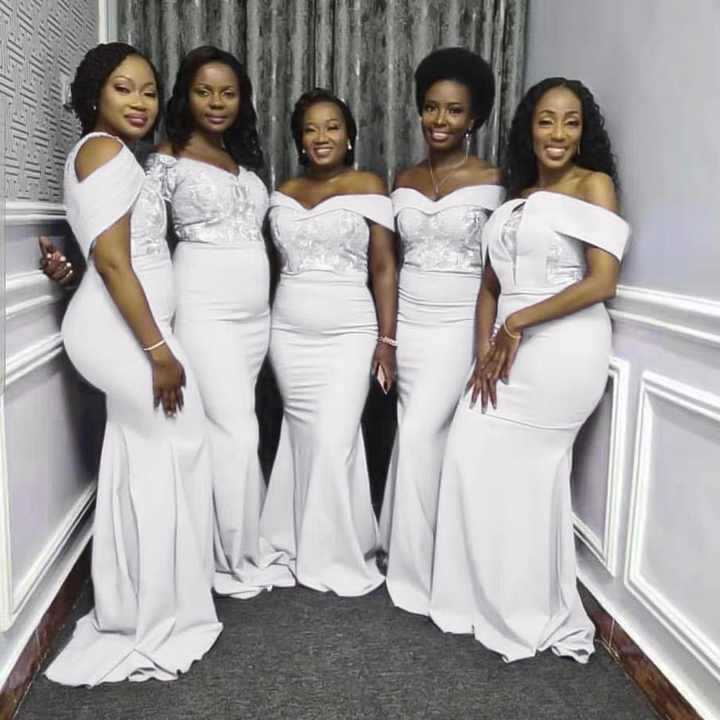 European and American hot-selling bridesmaid dress slim-fit sheath fishtail dress collective stage performance art exam evening dress