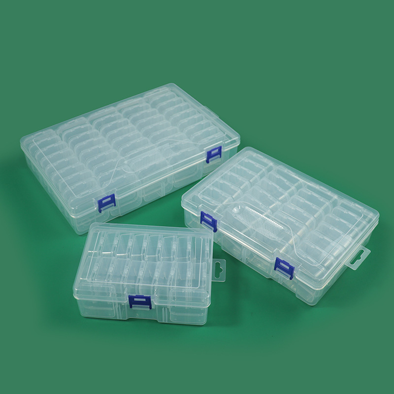 suit Transparent Plastic Box Square Rectangular Parts Storage Box Jewelry Fishing Gear Soap Flower Packaging Square Box