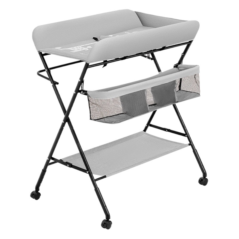 Diaper Table Baby Care Table Portable Multi-Functional Foldable Newborn Baby Bath Diaper Changing Touch Table