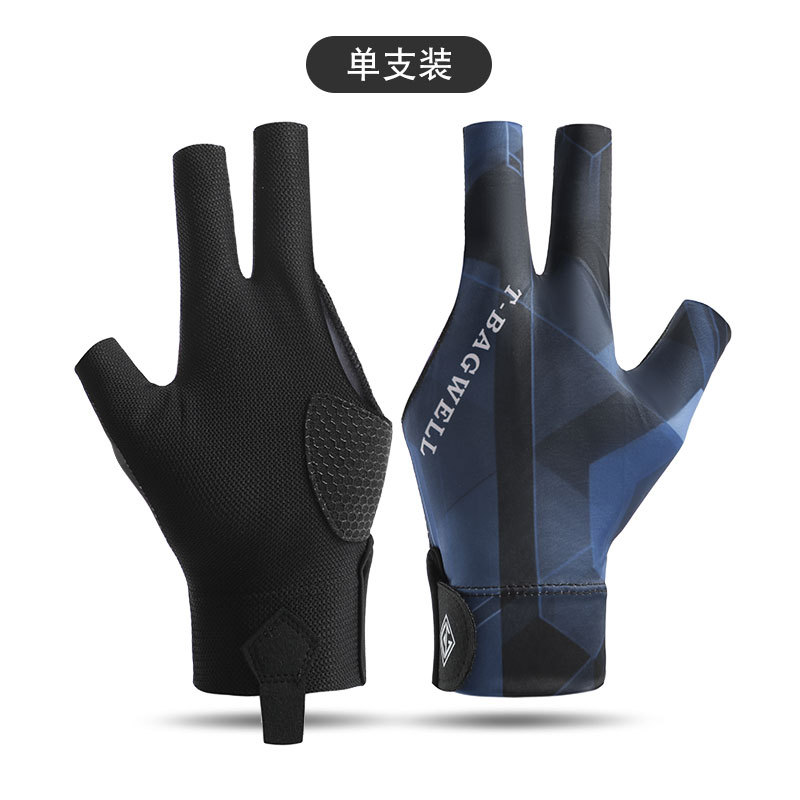 Picture of Billiards Gloves Three Finger Professional High-end Non-slip Thin Breathable Snooker Billiards Gloves Finger Billiards Gloves A3