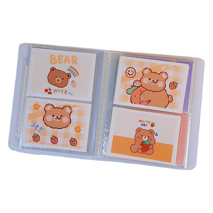 Three-inch Aidou Small Card Storage Book, Poroflo Postcard Collection Book, Star-chasing Album, Card Book, Photo Album, Commemorative Book