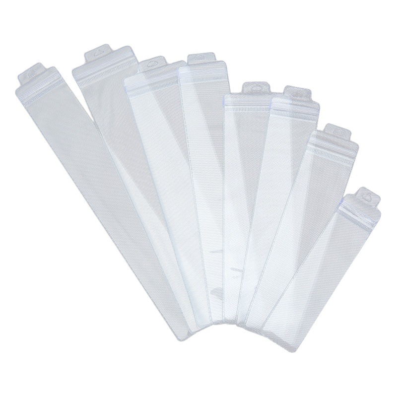 pvc packaging bag transparent frosted watch with jewelry jewelry storage tableware sealed waterproof plastic bag sealed pocket