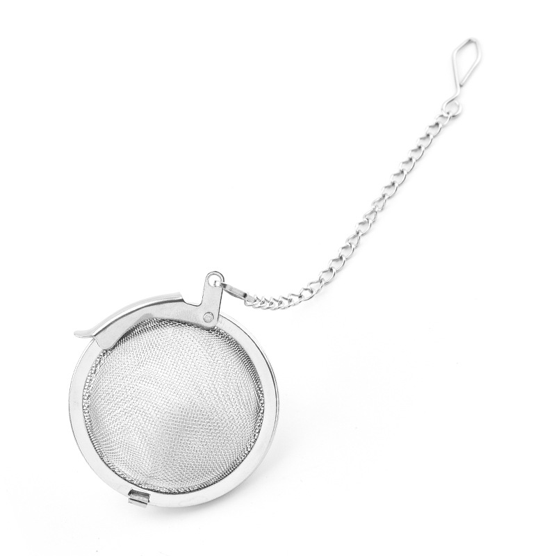 Picture of Stainless steel tea strainer household tea ball tea partition creative mesh tea ball tea strainer stainless steel tea maker wholesale