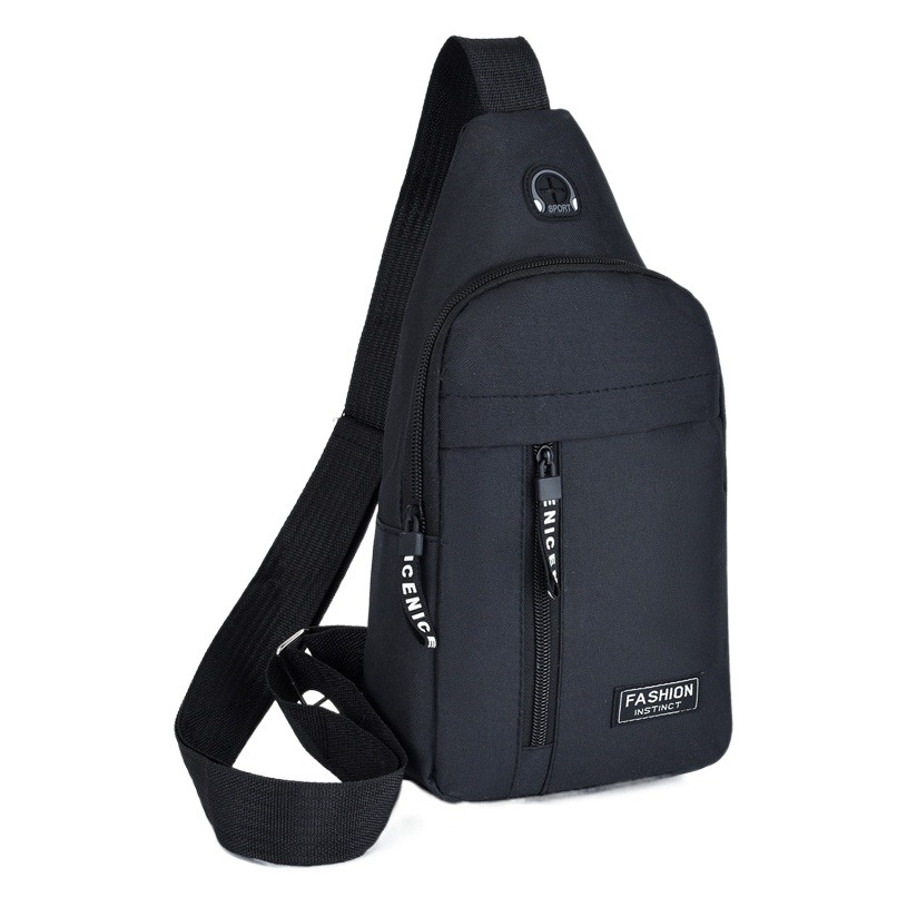 2025 New Arrival Men's Oxford Cloth Chest Bag Multifunctional Sports Outdoor Leisure Shoulder Bag Crossbody Bag