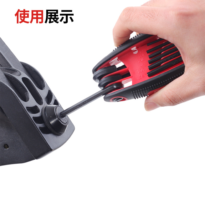 Picture of Bow and Arrow hexagon adjustment bow inch wrench installation Arrow platform sight adjustment pounds disassembly and debugging nine-piece set