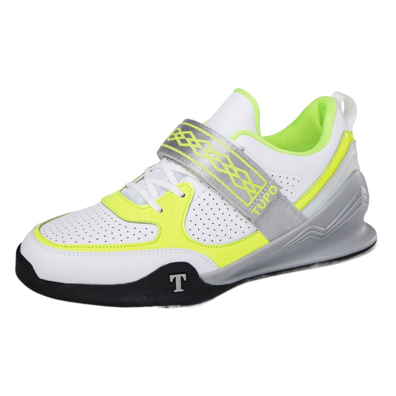 Professional Squat Shoes Men's Lifting Shoes Indoor Special Squat Hard Pull Shoes Sports Fitness Shoes Comprehensive Training Shoes for Men and Women