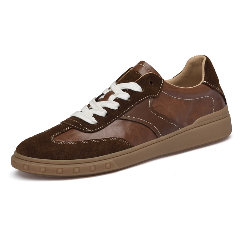 6169 men's shoes inner height increasing board shoes platform shoes sports casual shoes spring low leather sneaker tide
