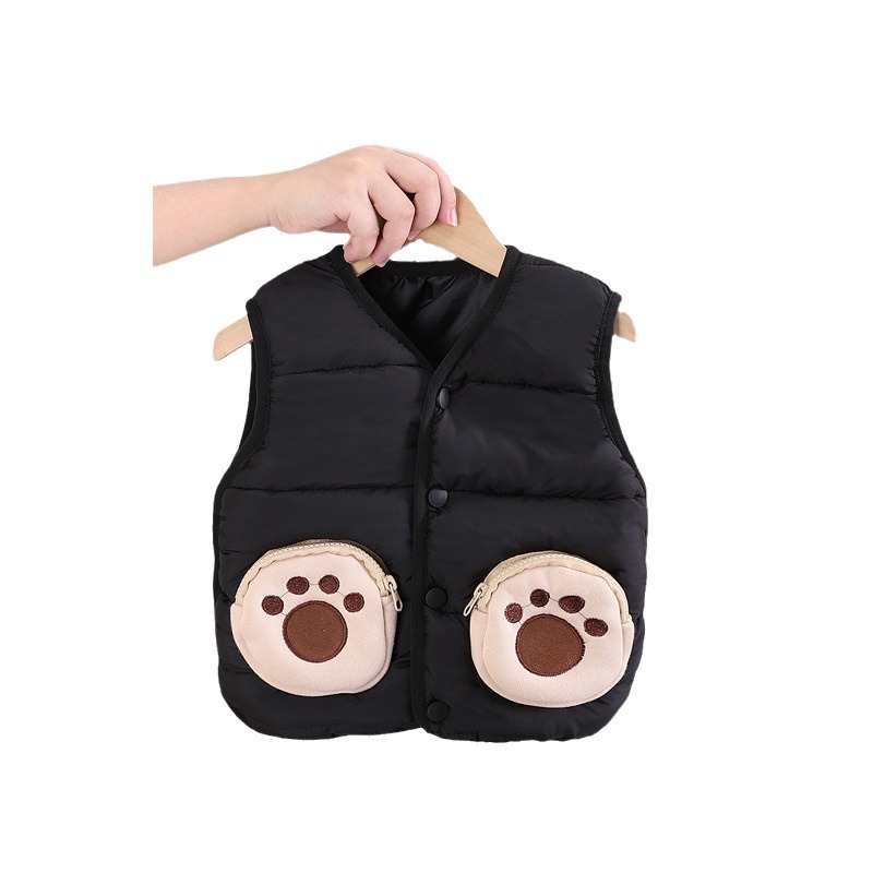 Picture of Boys' autumn and winter vest 2023 new children's thickened warm outer vest winter wear baby outer vest fashion