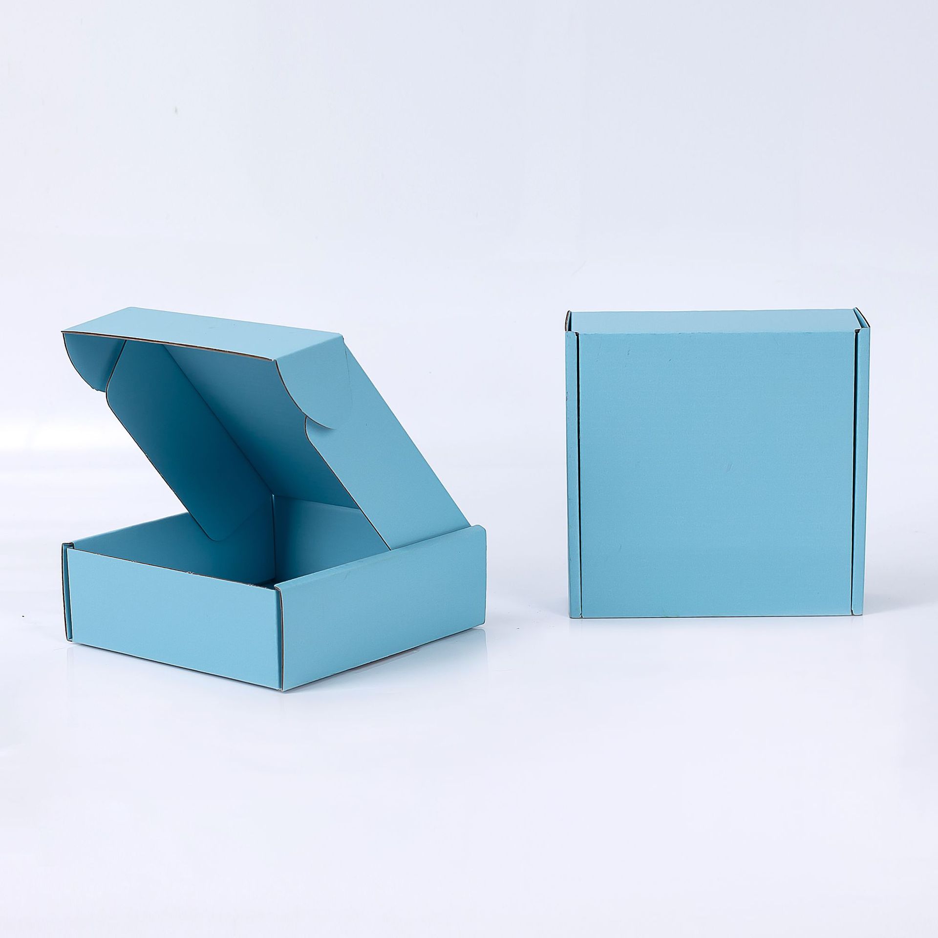 Picture of Sundate Hard Color Airplane Box Ready-Made Jewelry Box Wearable Square Jewelry Box Gift Box Express Packaging Box