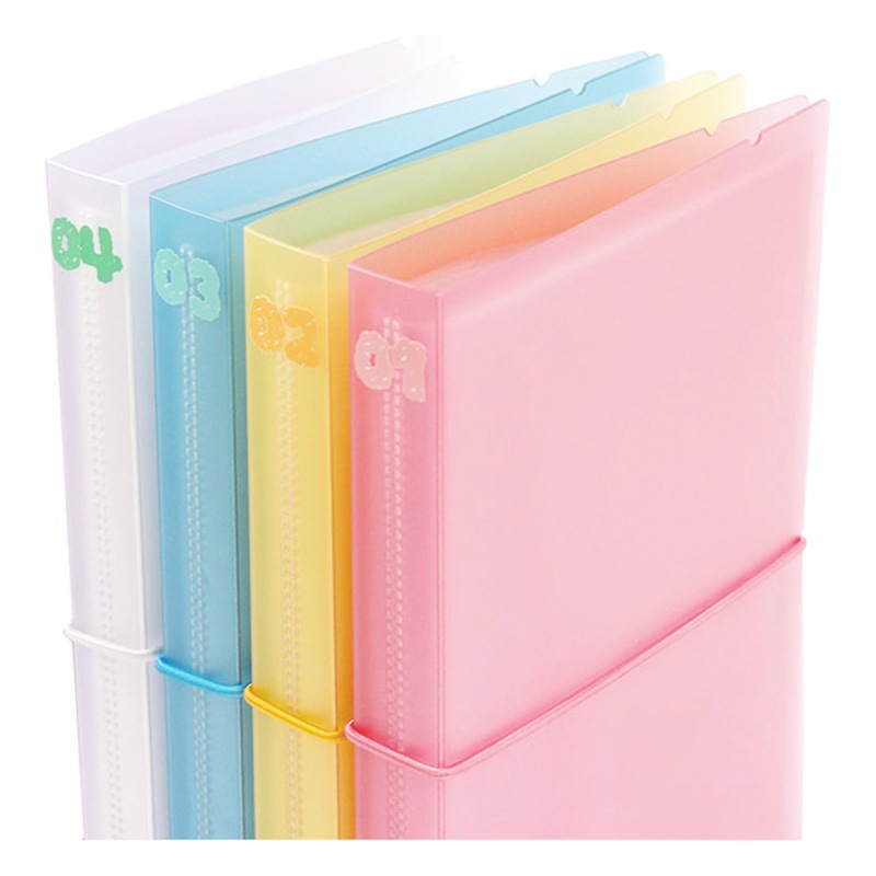 South Korea stickers collection storage book 6-inch photo card book goo card stickers diy card storage book