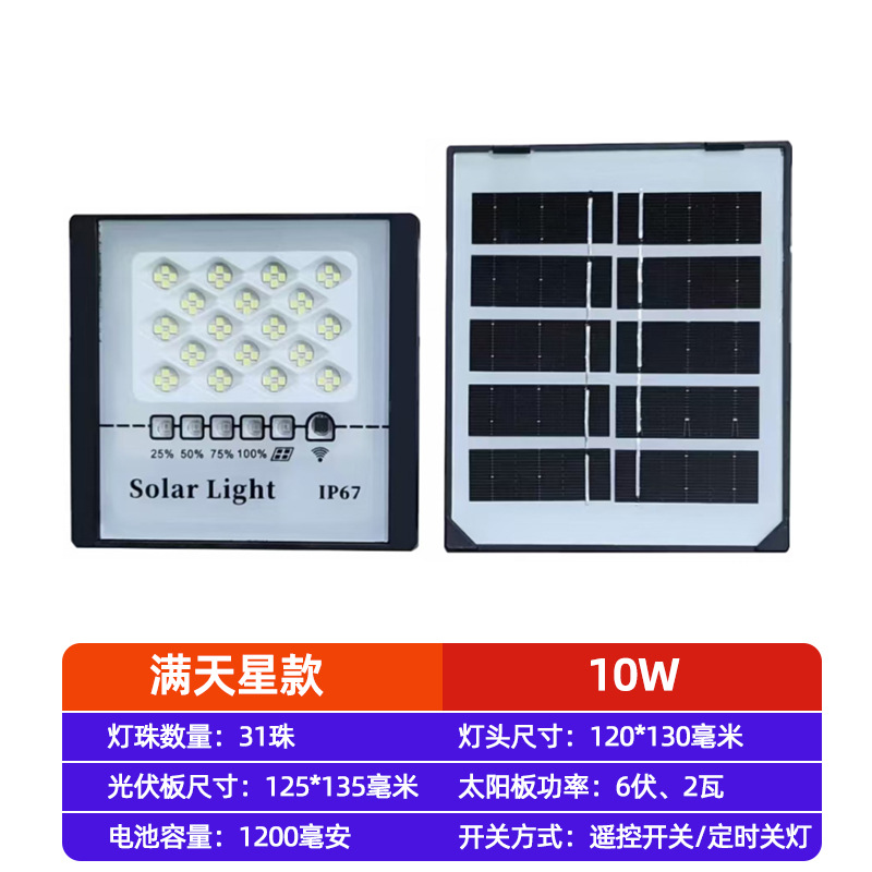 Picture of Pinye solar flood lights, outdoor super bright garden lights, household led, outdoor high-power rural street lights