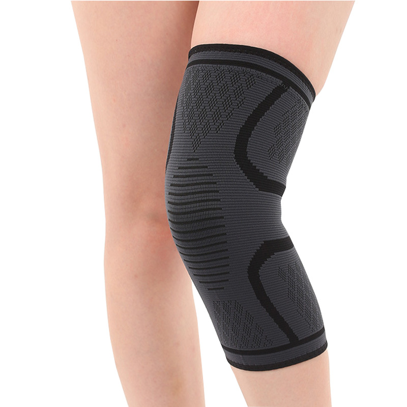 Picture of Maxwell Sports Knee Protector Double Corrugated Non-slip Elastic Warm Nylon Knitted Protector Outdoor Cycling Mountaineering Protector