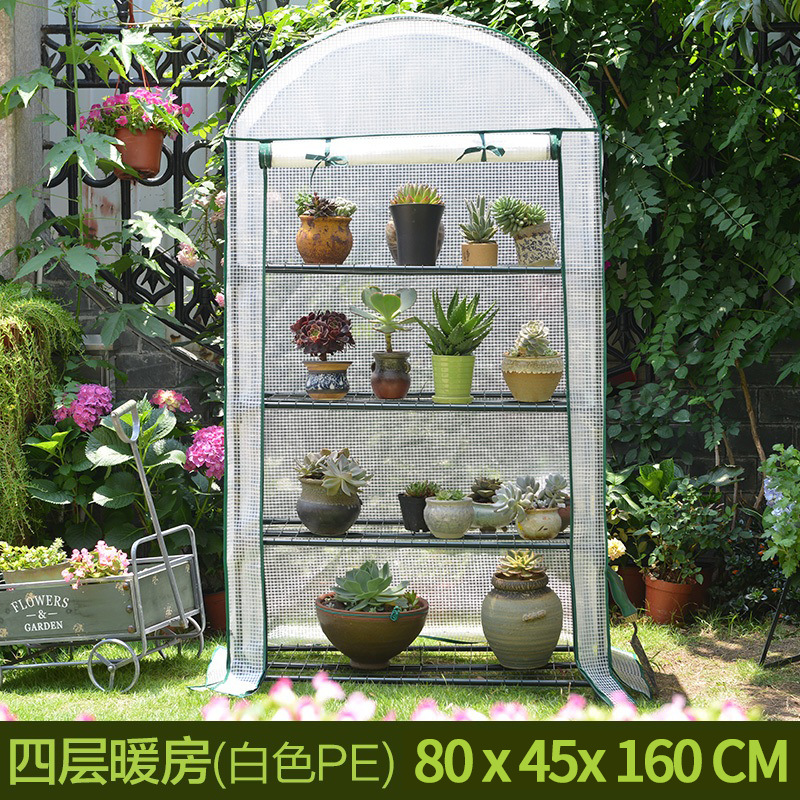 Picture of Balcony greenhouse outdoor greenhouse insulation shed garden courtyard fleshy seedling triangle plum warm cover a generation of hair