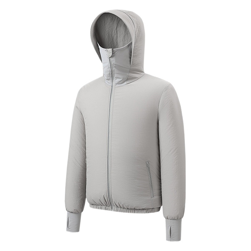 Factory wholesale cross-border Japanese and Korean hooded skin clothing air conditioning clothing summer cooling outdoor fishing sun protection clothing fan clothing