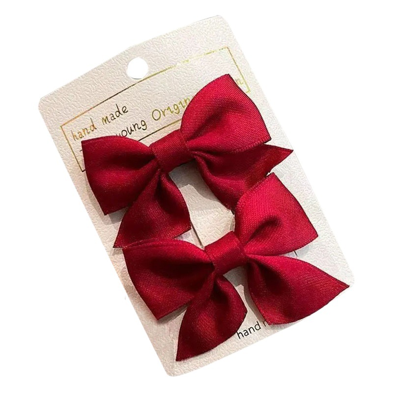 New Style Bow Hairpin Korean Children Girls Baby Princess Side Cute Hairpin Clip Hair Accessories Headwear for Women
