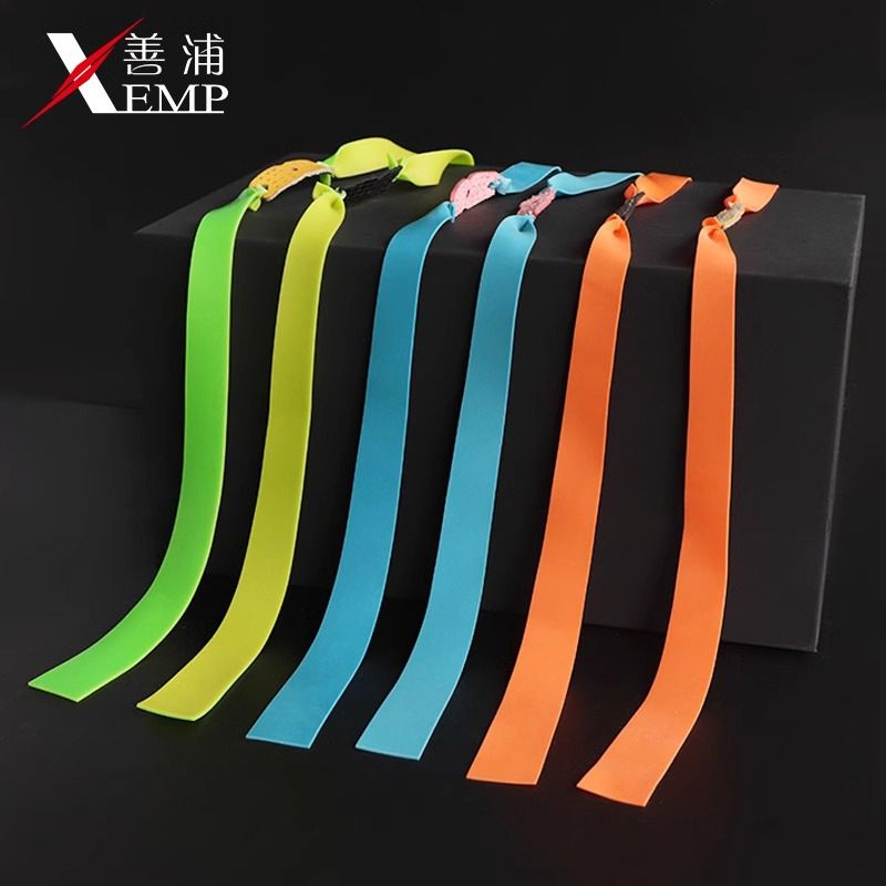 /10Y Slingshot Rubber Band A1P65 - Thickened Flat Rubber Band, High Rebound Rubber Band, Violent Short Pull Resistance