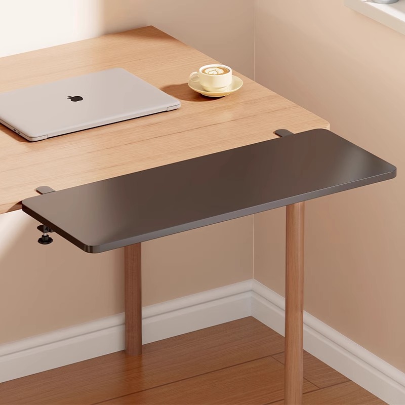 Picture of Desktop extension board, punching-free gap extension, expansion, computer desk hand rest, folding, lengthening, and widening panel
