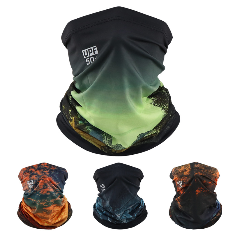Picture of Sunscreen Mask Riding Sunscreen Collar Men's and Women's Fishing Ice Silk Magic Scarf Summer Scarf Thin Scarf