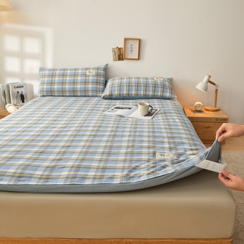 Picture of Xinjiang Cotton Mattress Removable and Washable Fish Scale Mesh Thickened Cotton Flower Mattress Student Dormitory Tatami Bedding Mat