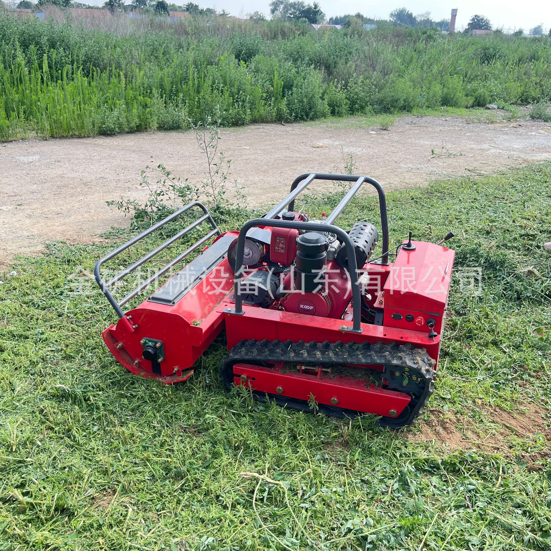 Source Manufacturer Crawler Agricultural Lawn Mower Remote Control Lawn Weeder Garden Greening Small Lawn Mower