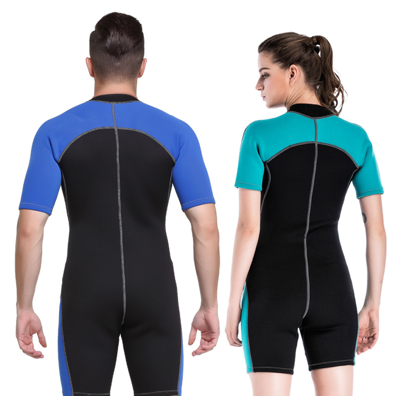 Picture of Shabbat 2mm Diving Suit Women's One-piece Swimsuit Warm Snorkeling Couple's Affordable Surfer Wet Clothes Free Scuba