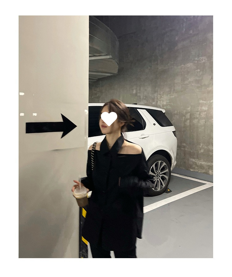 Picture of [in stock]_pictorial fairy cool shoulder shirt hanging neck sunscreen shirt loose long sleeve shirt