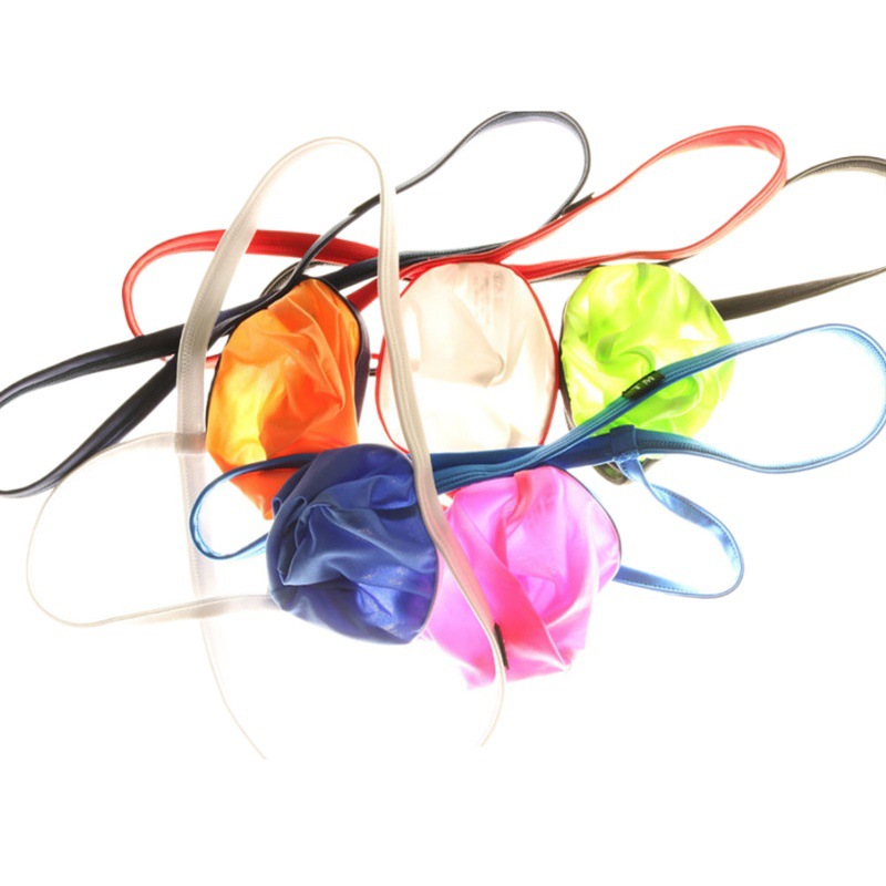 New TM men's thong color matching thin nylon stretch sexy men's thong men's comfortable T pants