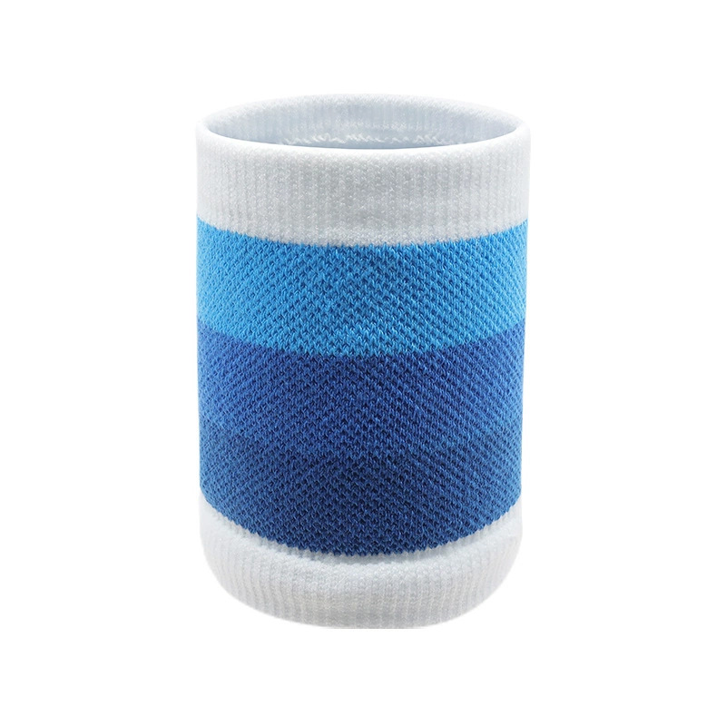 Picture of Sports Cycling Running Fitness Basketball Badminton Wristband Sweat-Absorbent Anti-Sprain Colorful Cotton Towel Wristband