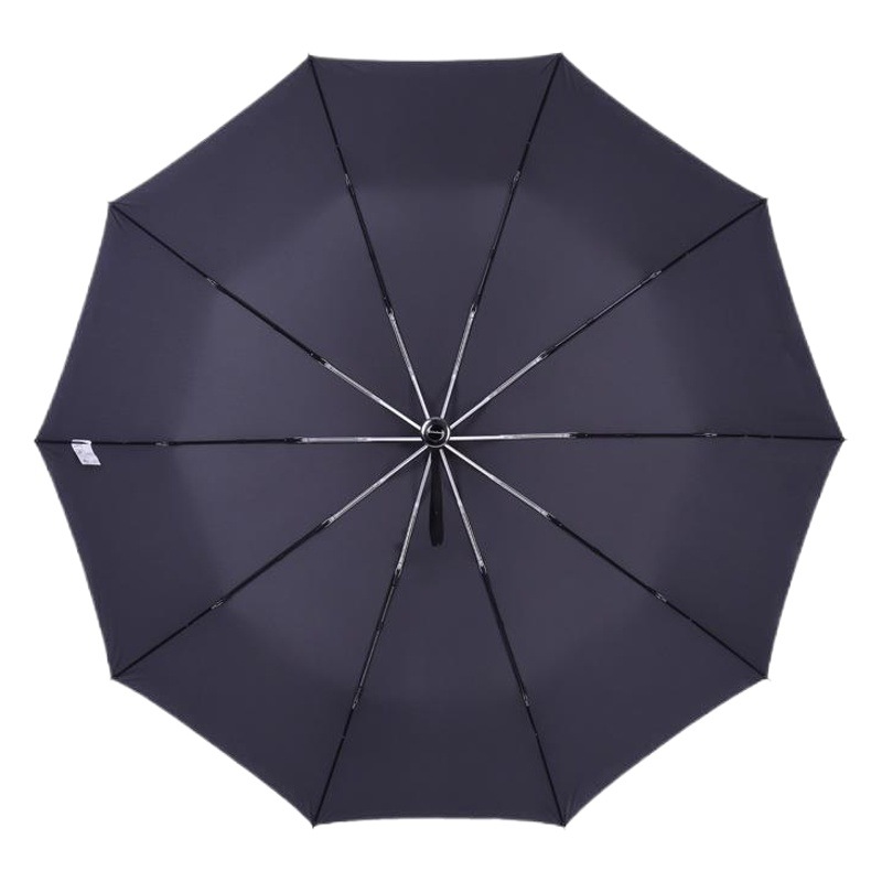 Ostona Full-automatic Folding Large Umbrella 120cm Double Sunny and Rain Dual-purpose Business Advertising Umbrella Printable LOGO