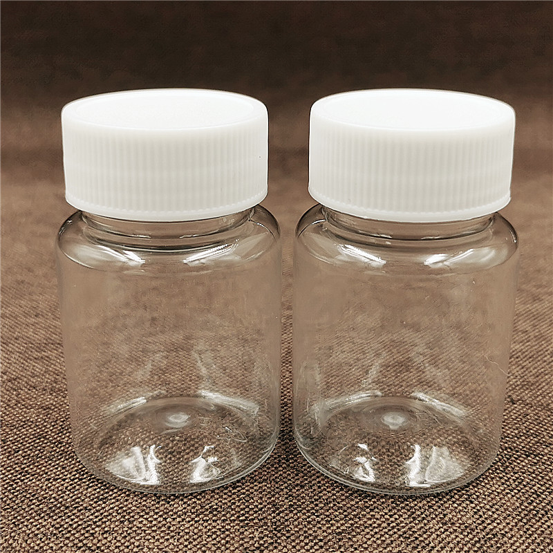 50ml 60ml cosmetics bottles transparent plastic bottles solid liquid alcohol sample bottles small empty water bottles