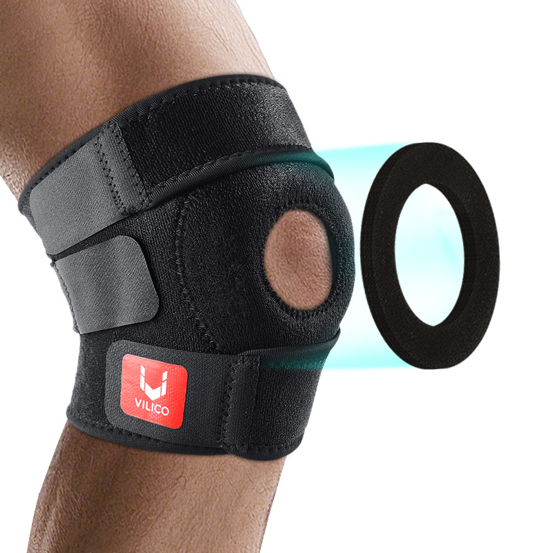 Vilic Outdoor Sports Mountaineering Knee Protector Thin Men's Breathable Comfortable Fitness Training Running Pressure Joint Protector