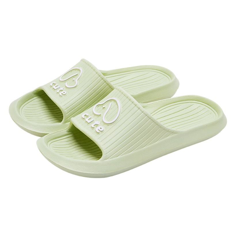Slippers for Women Summer Indoor Home Bathroom Bath Non-Slip Household 2025 New Style Men's Slippers with Poop Feeling