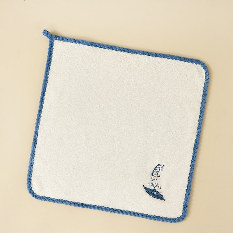Picture of Souvenir Towels for Bridesmaids, Floral Embroidery, Baby Full-Month Gifts, Small Return Gifts, Women's Day Small Gift Designs