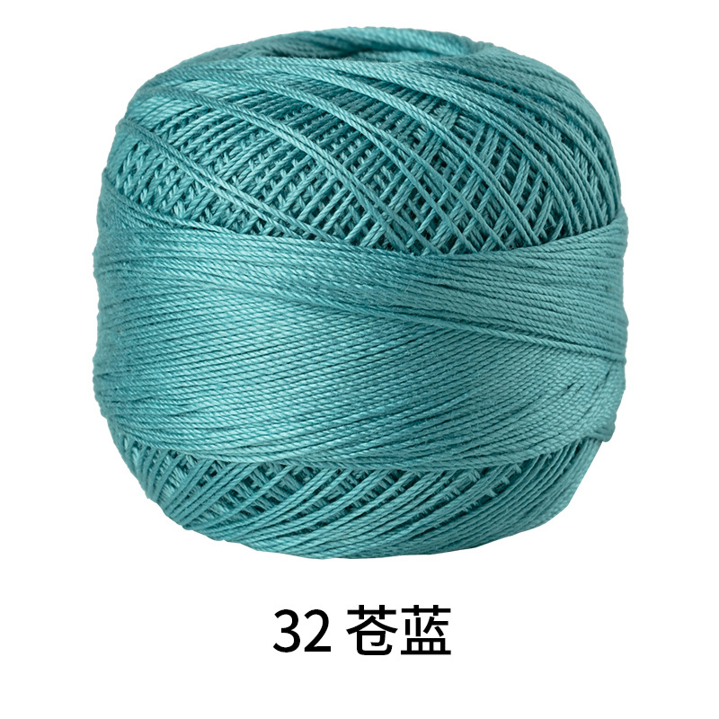Picture of Color picking No. 10 micro hook lace thread hand-woven 40# fine wool crochet woven hand ball