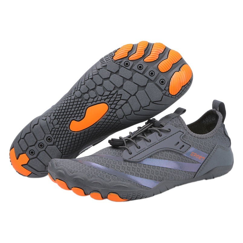 2023 new upstream shoes cross-border exclusive outdoor five-finger beach shoes swimming shoes indoor fitness hiking shoes