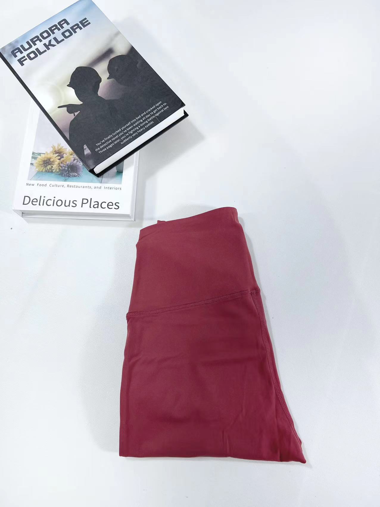 Picture of Double-sided Scrub Naked Sense No T-line Fitness Sports Pants Running Tight Pants High Waist Hip Yoga Pants for Women