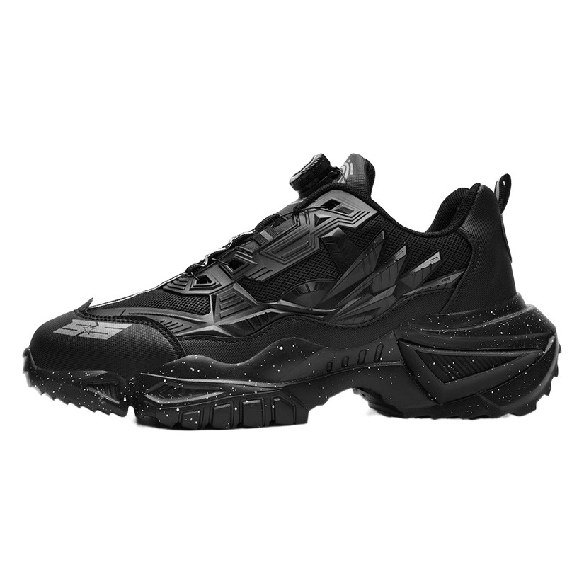 Trendy Shoes 2023 Autumn Men's Thick Sole Torre Shoes Men's Outdoor Leisure Sports Automatic Rotating Buckle Mecha Shoes Men's Shoes