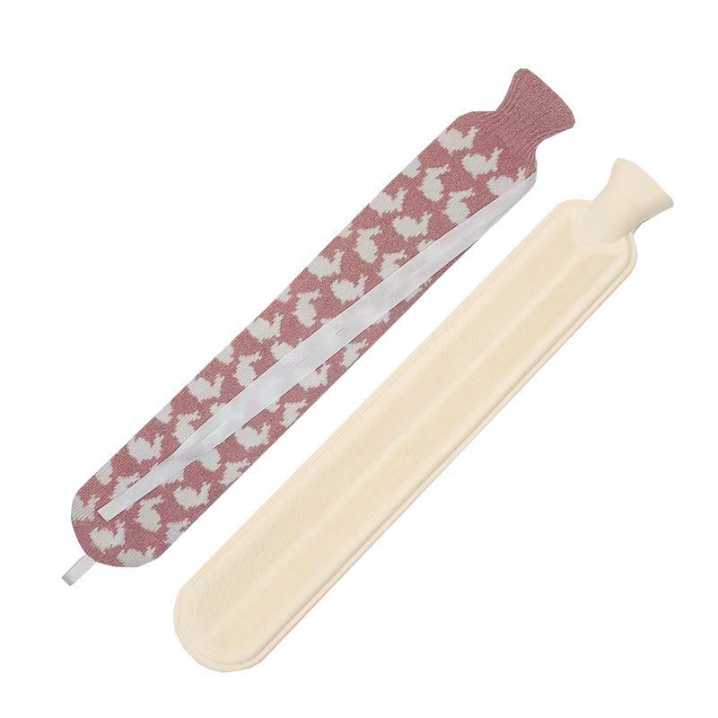 Picture of Belt hot compress warm hand water bag warm shoulder neck plush rubber hot water bag Flushing strip warm hand treasure spot wholesale