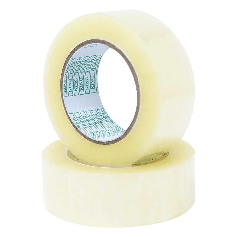 Clear tape 4.8cm tape e-commerce box sealing tape packaging tape sealing film beige printable logo