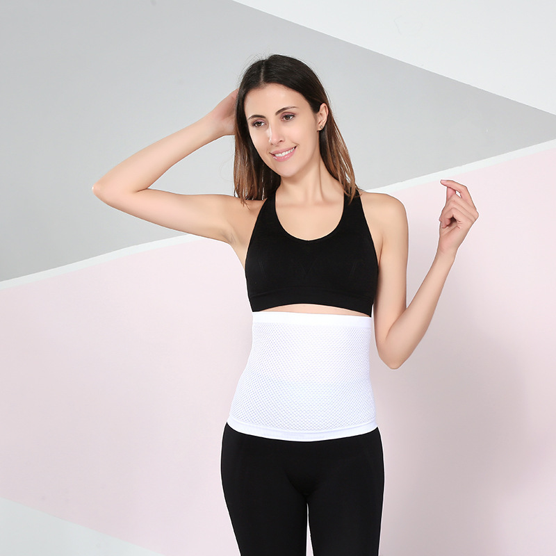 Fashionable New Breathable Abdominal Belt, High-End Waistband, Breathable Postpartum Body Shaping Belt, Waist-Cinching Plastic Belt